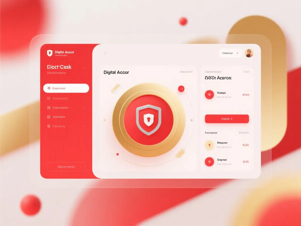 官方入口與安全註冊示意圖